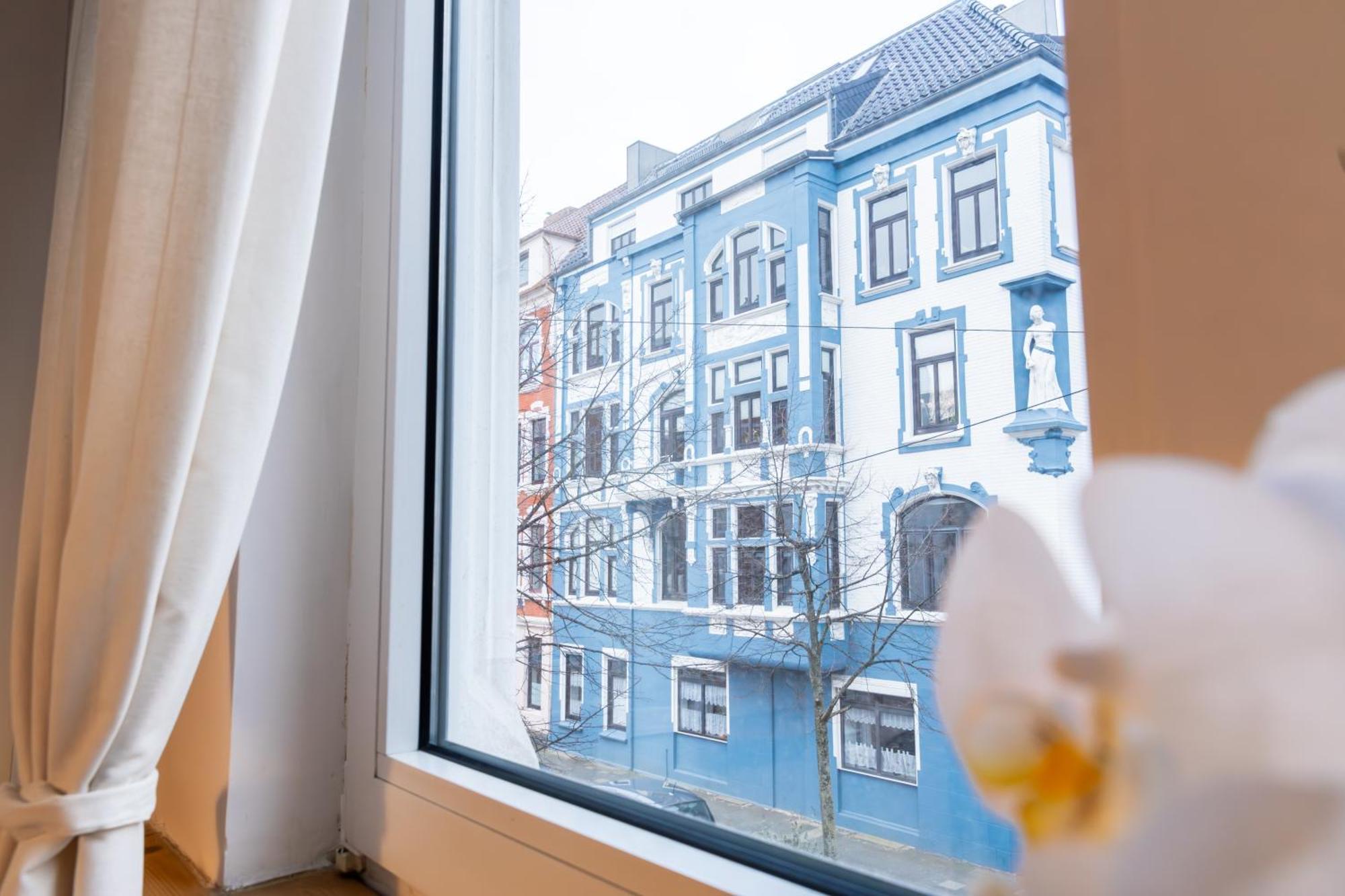 Altbauoase Im Goethequartier Apartment เบรเมอร์ฮาเฟิน ภายนอก รูปภาพ